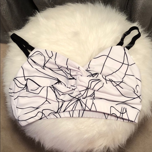 Fabletics Other - Fabletics Sports Bra Black White Size Small Used